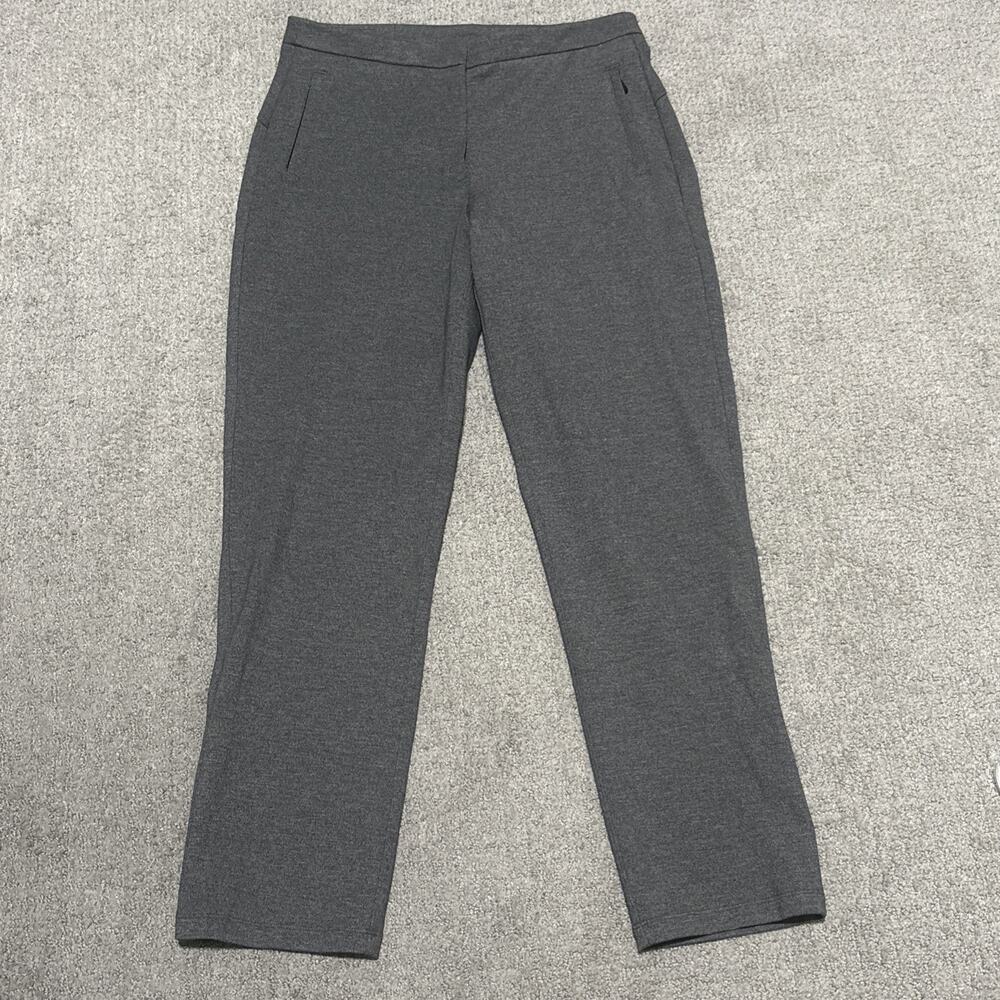 Lululemon Pants Womens Size 8 x 27 Gray Dress Trousers Stretch Commuter NWOT